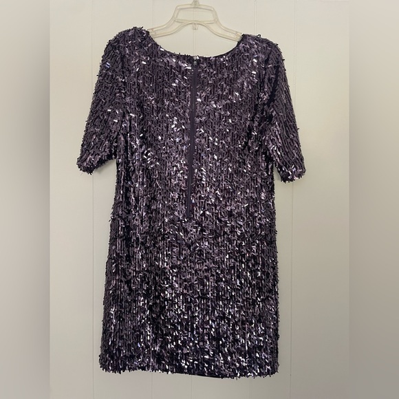 Sequined Rachel Roy Purple dress - Picture 2 of 4